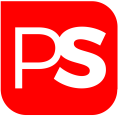 Logo du parti politique francophone belge PS